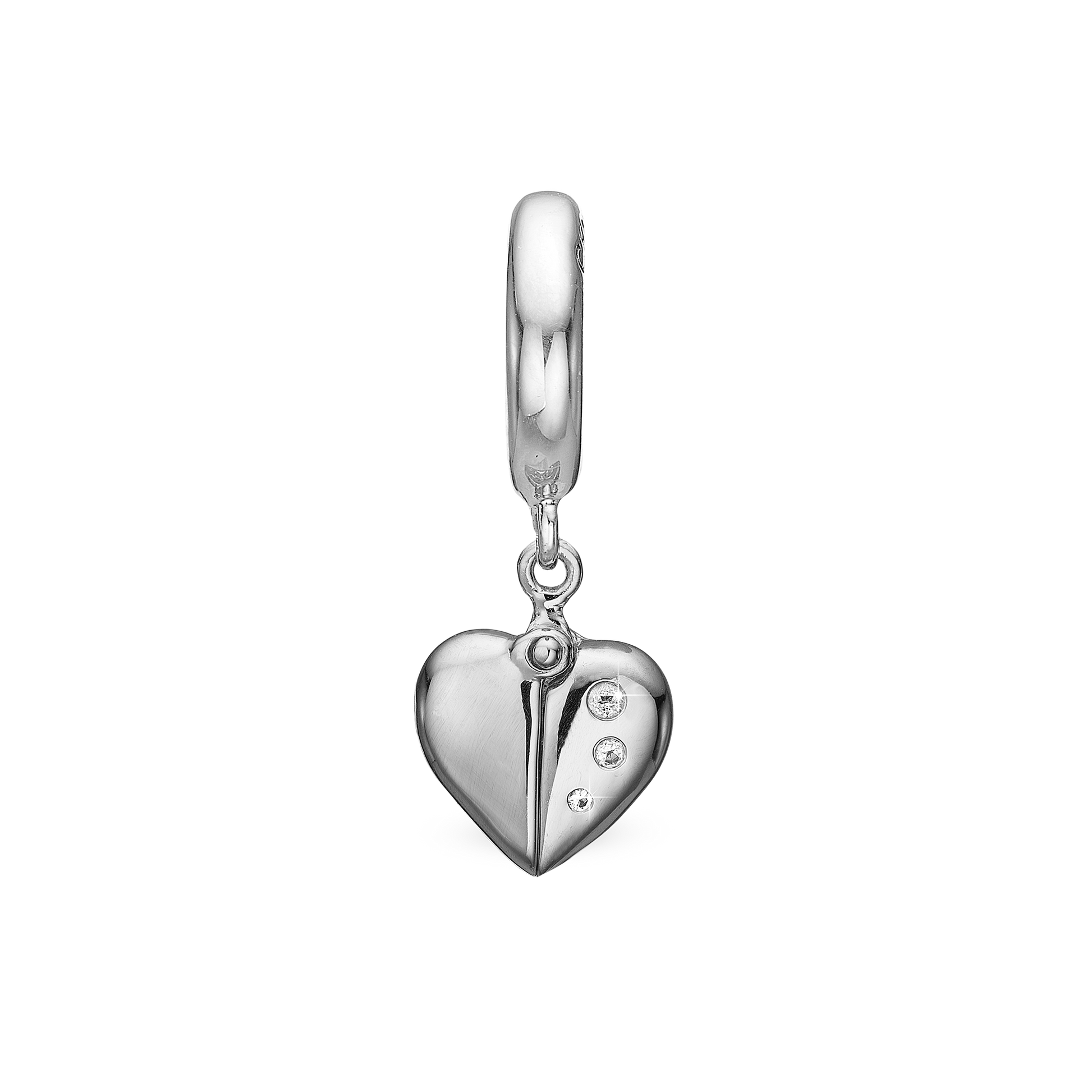 My Secret charm sølv Charms til læderarmbånd - CHRISTINA